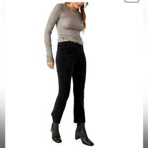 Free People- We The Free In My Feelings Cropped Stretchy Jeans - NWT